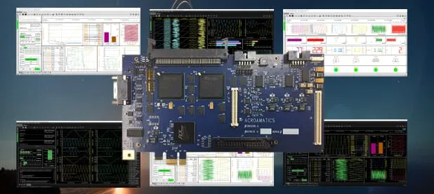 Acroamatics Model 1632AP telemetry decom processing card